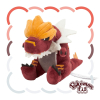 Officiële Pokemon center Pokemon fit knuffel Tyrantrum 18cm (lang)